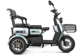 Электротрицикл Rutrike Бумеранг, серый