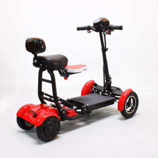 Электротрицикл Green Camel Кольт 515 (36V 15,6Ah 2x250W) красный