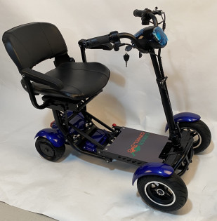 Трицикл GreenCamel Кольт 801 FAT (36V 15,6Ah 2x400W), синий