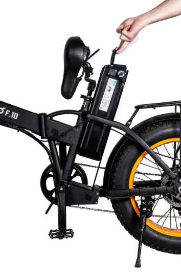 Электровелосипед Minako F10 оранжевые диски