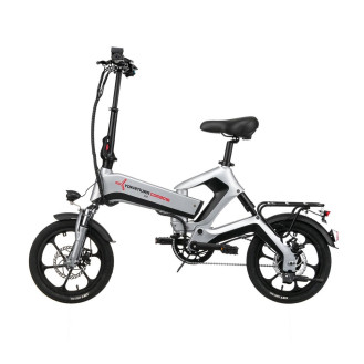 Электровелосипед Yokamura Combo c подвеской, серый