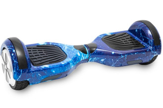 Гироскутер Smart Balance Wheel 6.5 дюймов с APP приложением, cиний космос