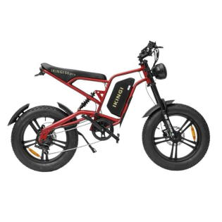 Электровелосипед Ikingi S6 PRO красный