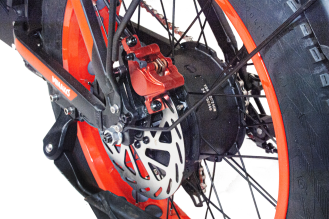 Электровелосипед Minako F10 Pro Красный