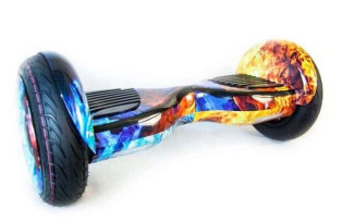 Гироскутер Smart Balance SUV New Premium 10.5 дюймов, огонь и вода